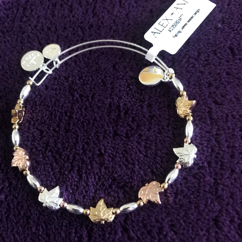 Alex And Ani Falling Leaves Beaded Bracelet, New